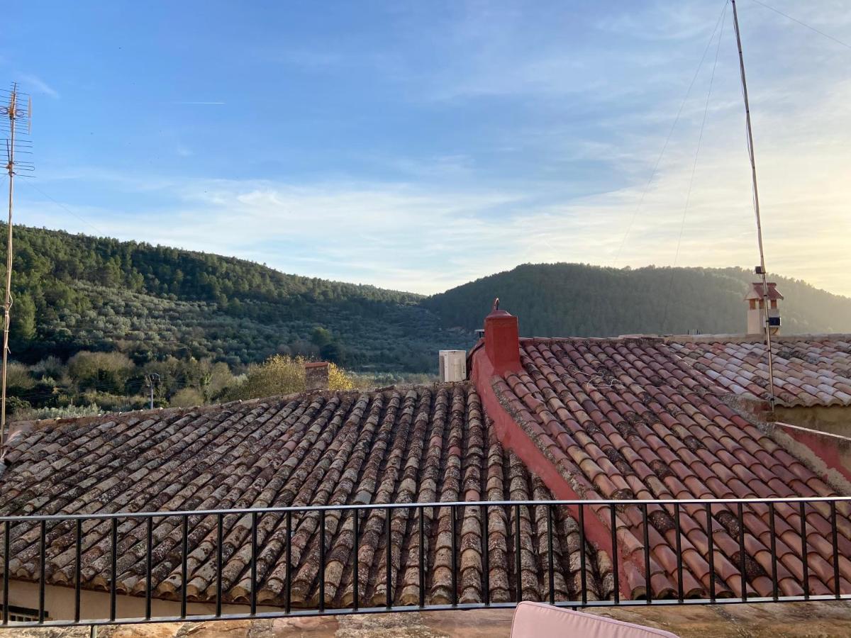 Piso En Vall De Almonacid Con Vistas, Aire Acondicionado, Wifi Y Smart Tv Exterior photo